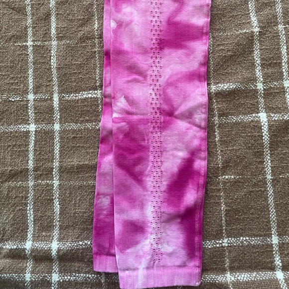 VGUC, Free People Movement Women’s Pink Tie Dye Workout Leggings Size XS - Picture 7 of 10